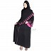 Abaya with laser cut work
